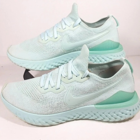 Epic React Flyknit 2 Teal Tint Women's 9.5 Running. - Picture 2 of 11